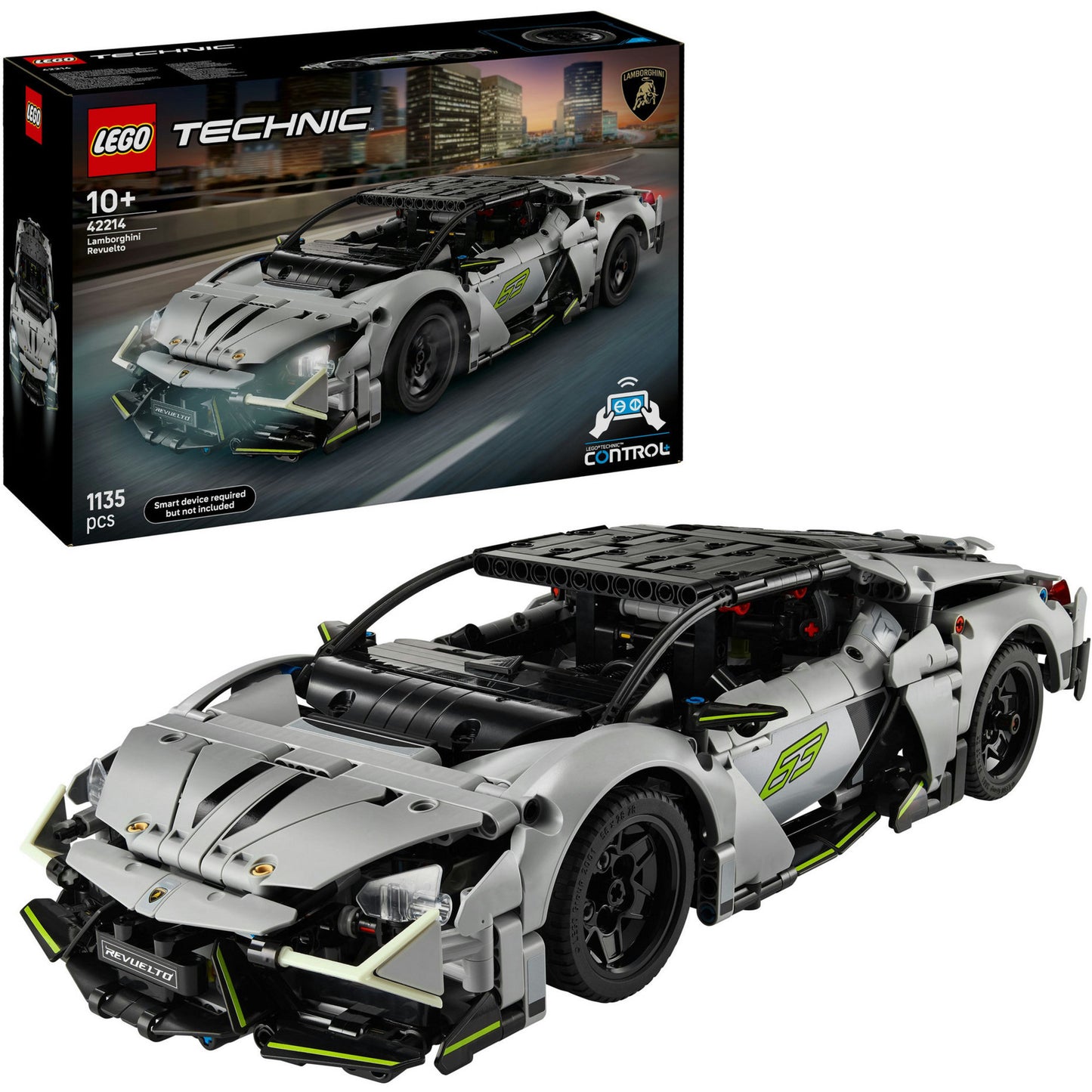 42214 Technic Lamborghini Revuelto Supersportwagen, Konstruktionsspielzeug