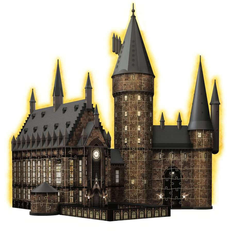 Ravensburger 3D Puzzle Hogwarts Schloss - Die Grosse Halle Night Edition