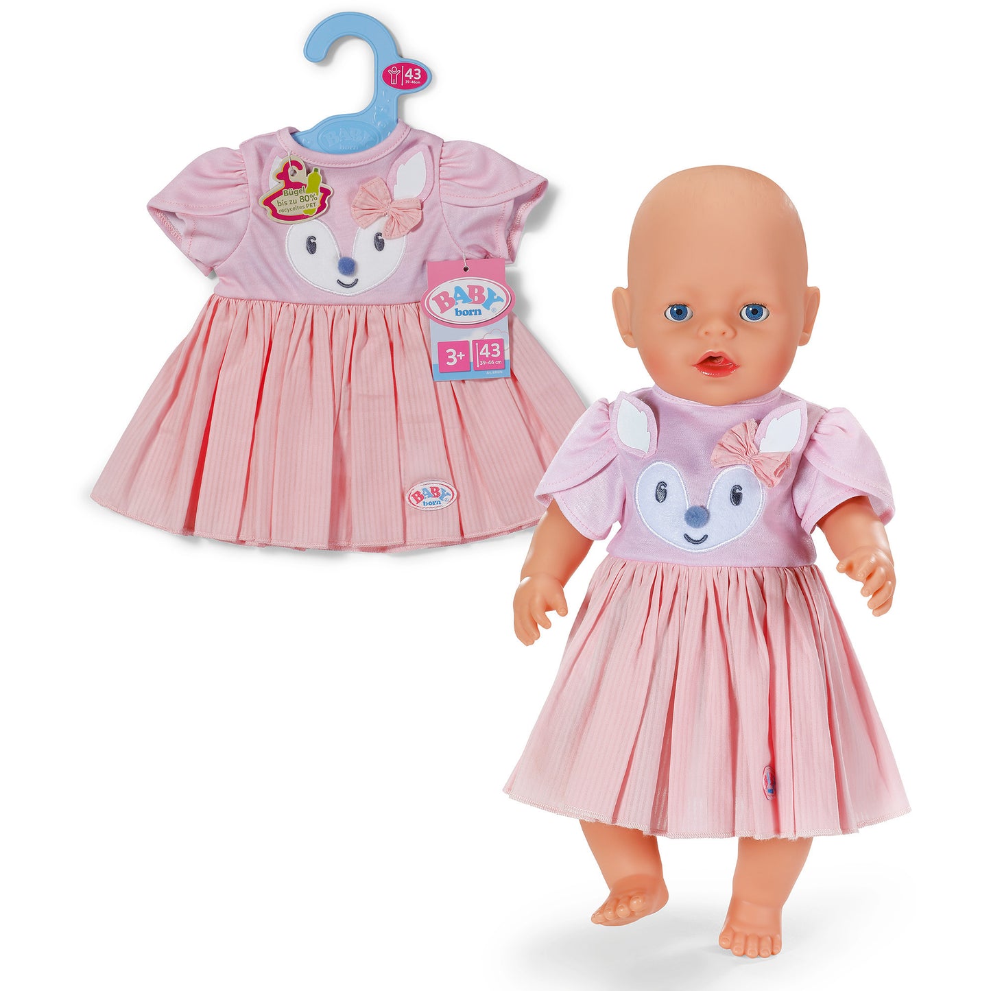 BABY born Kleid Reh 43cm, Puppenzubehör