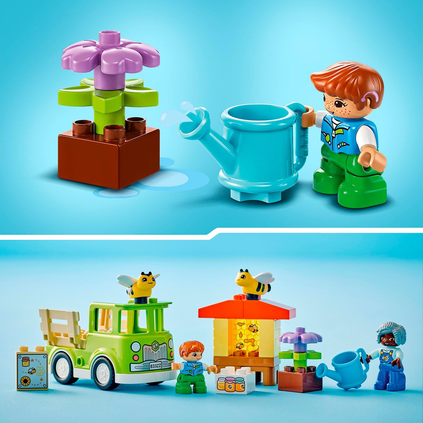 LEGO 10419 DUPLO Imkerei und Bienenstöcke, Konstruktionsspielzeug