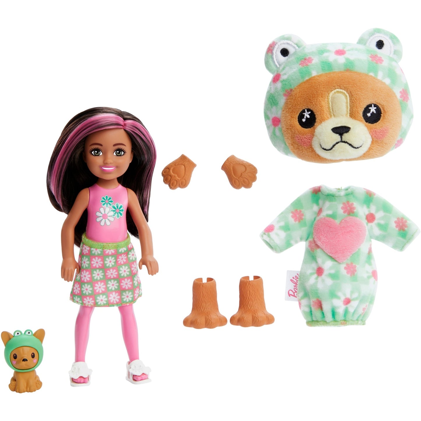 Barbie Barbie Cutie Reveal Chelsea Costume Cuties Serie - Dog in Frog