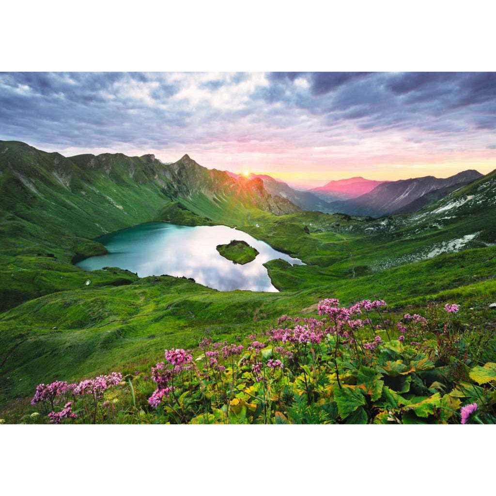 Puzzle Deutschland Collection - Allgäuer Bergsee
