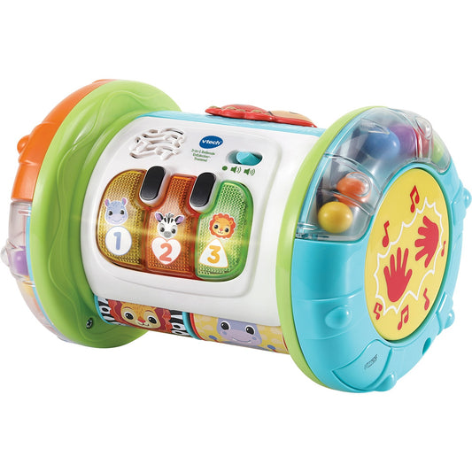 VTech 3-in-1 Rollende Entdecker-Trommel, Musikspielzeug