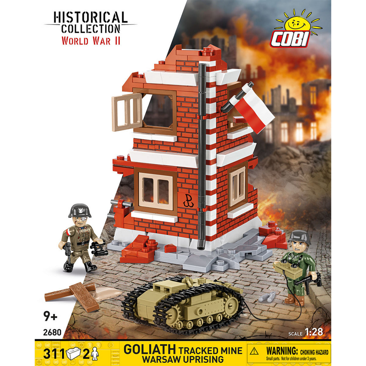 Goliath Tracked Mine Warsaw Uprising, Konstruktionsspielzeug