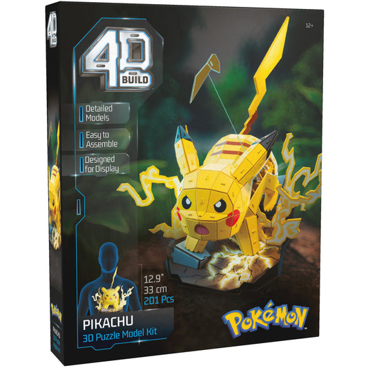 4D Build - Pokémon Pikachu, Modellbau