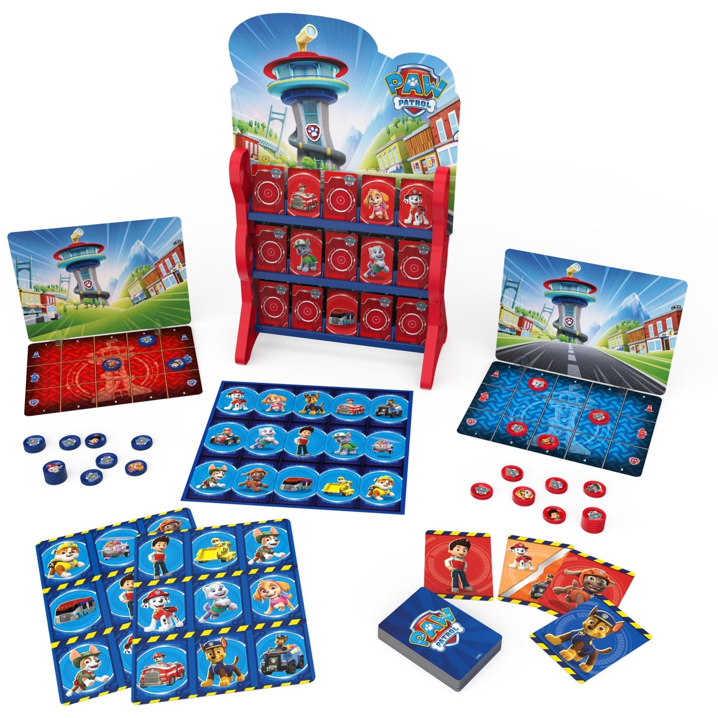 Spin Master Paw Patrol: Games HQ - Spielesammlung, Gesellschaftsspiel