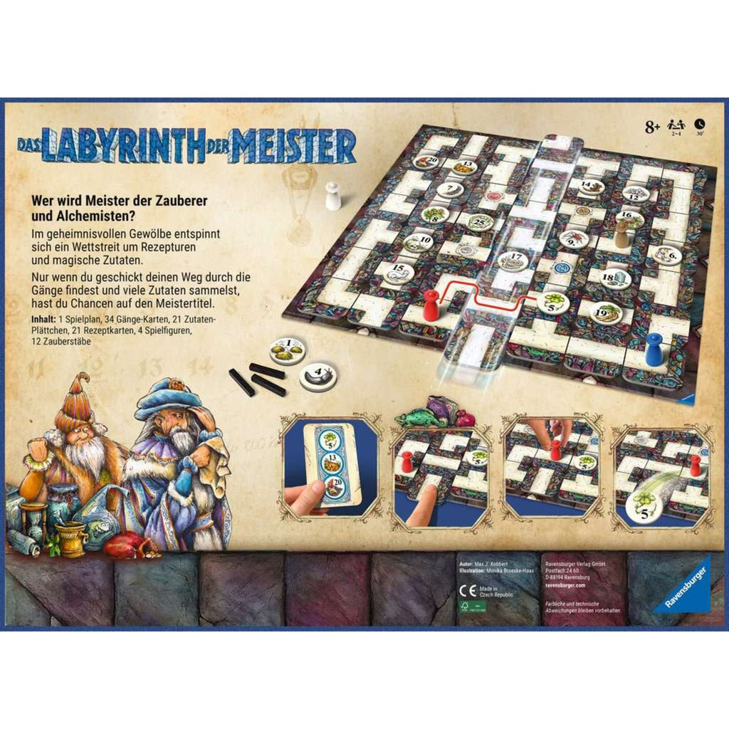 Ravensburger Labyrinth der Meister, Brettspiel