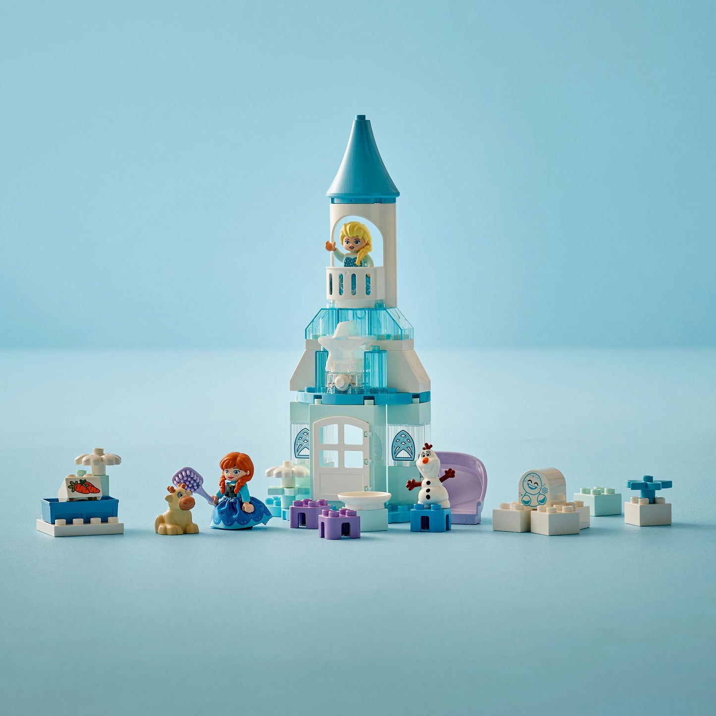 10455 DUPLO Disney Annas und Elsas Party im Eispalast, Konstruktionsspielzeug