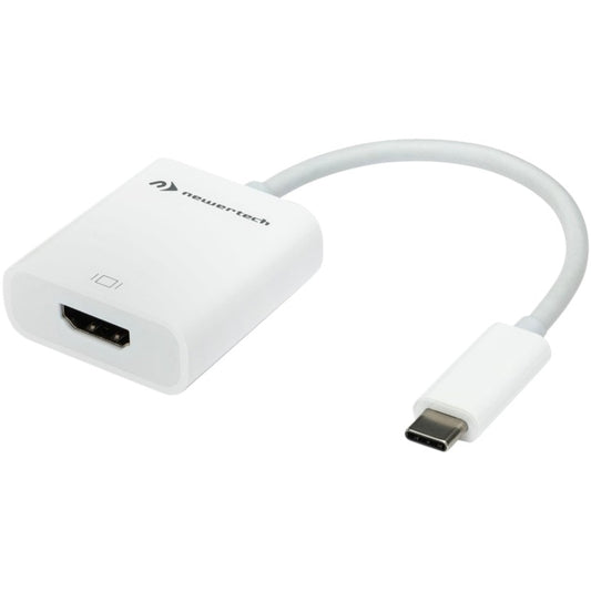 OWC USB Adapter, USB-C Stecker > HDMI 4K Buchse (weiss, 11cm)