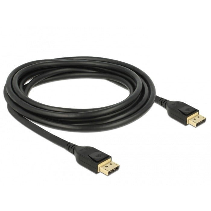 DeLOCK DisplayPort Kabel 8K (schwarz, 3 Meter)