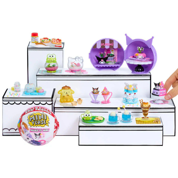 MGA's Miniverse - Make It Mini Hello Kitty and Friends Series 2 Mini Collectables, Basteln