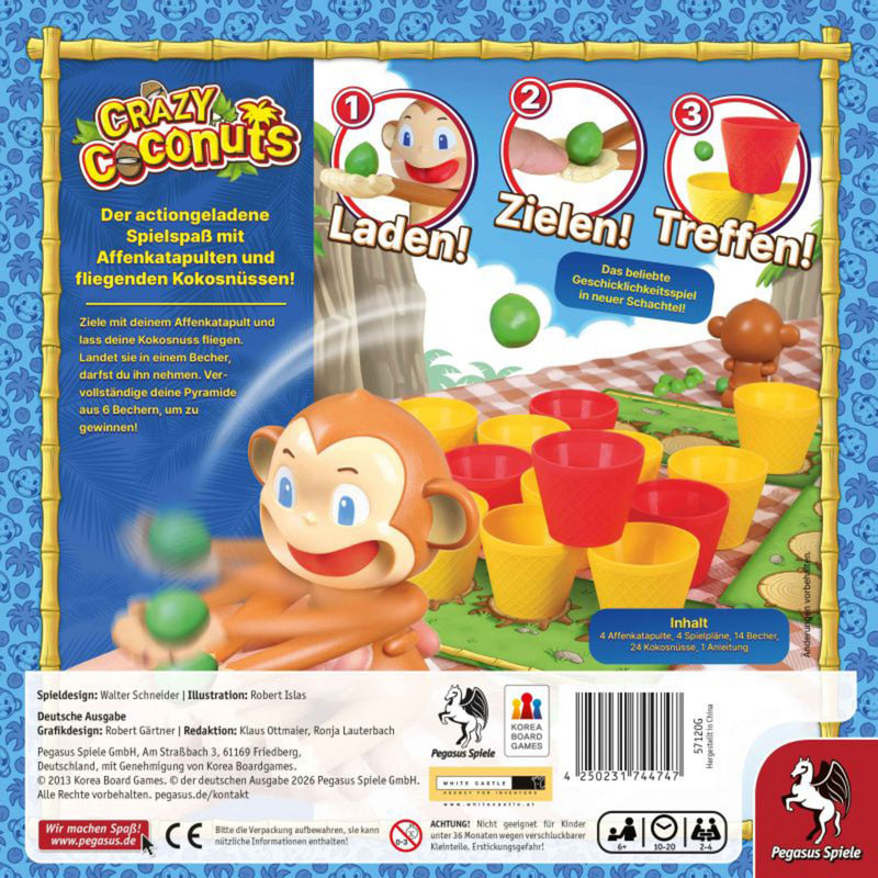 Crazy Coconuts, Brettspiel