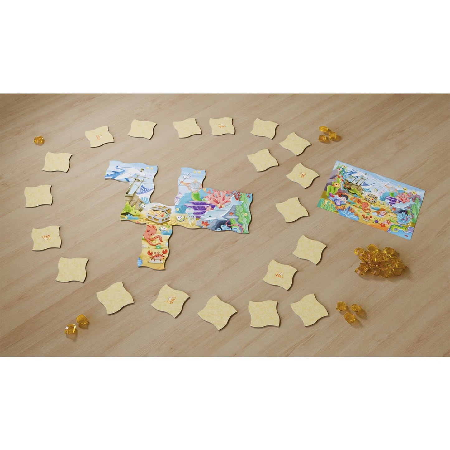 Game meets Puzzle - Schatzsuche im Ozean, Brettspiel