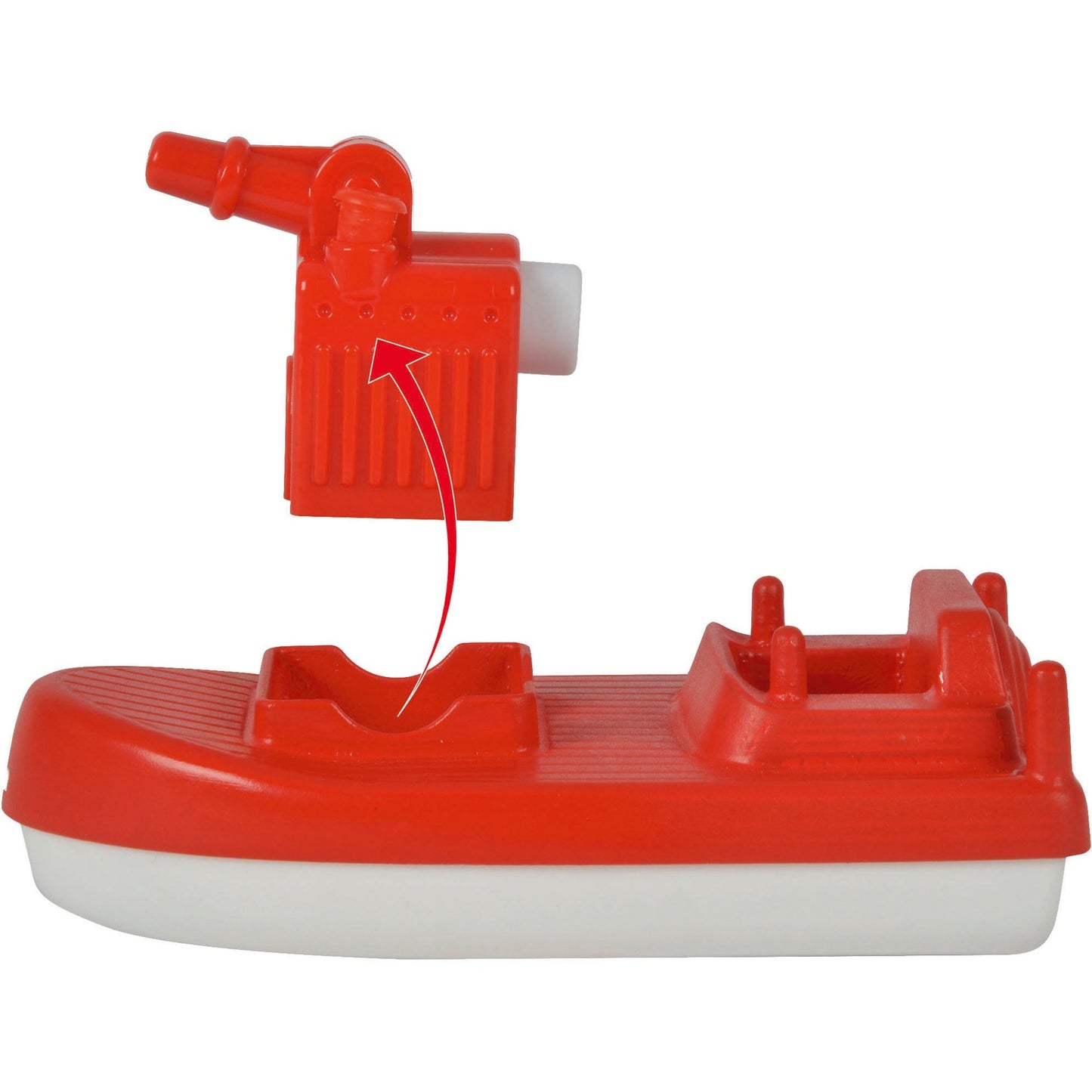 Aquaplay FireBoat (rot/weiss)