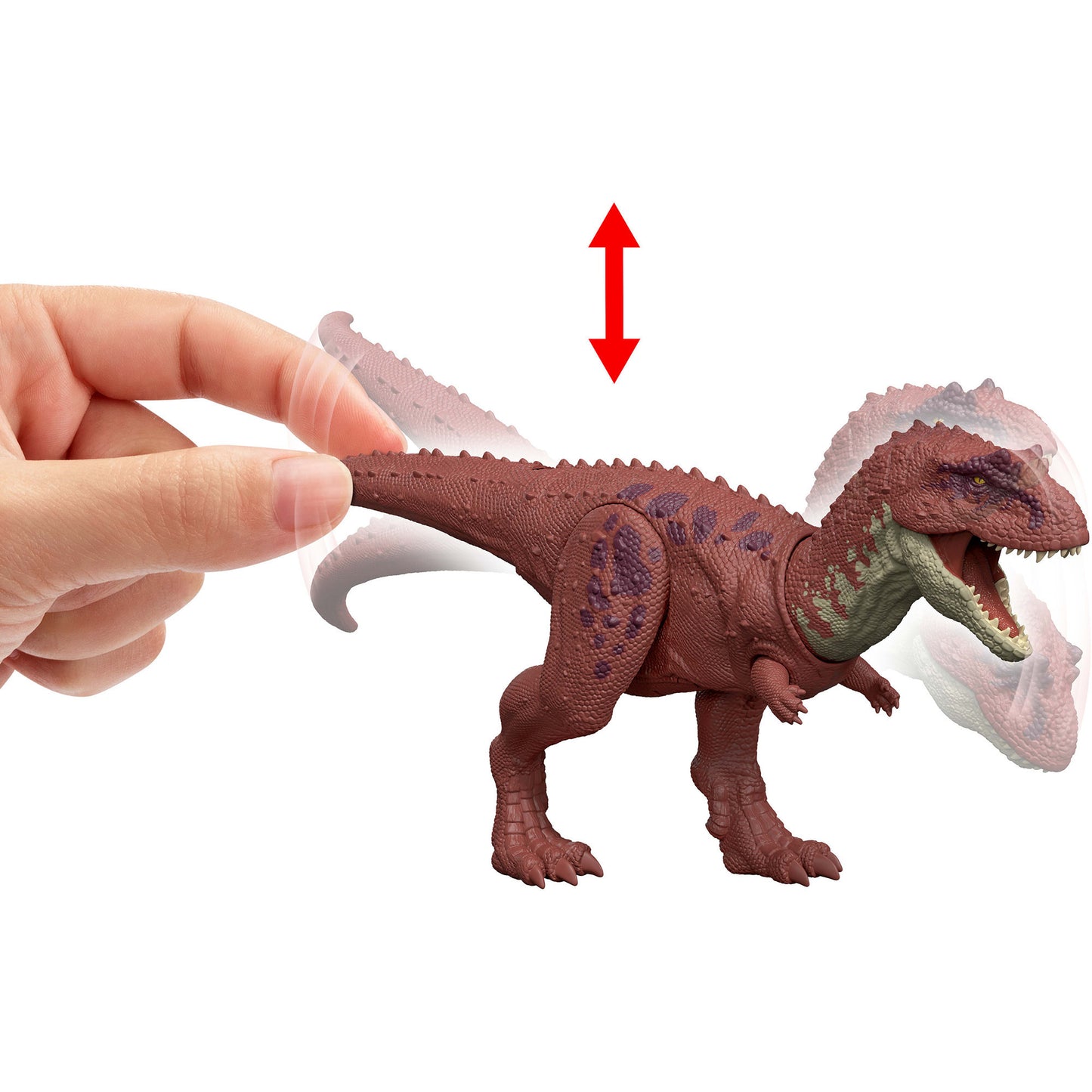 Jurassic World Wild Roar Aucasaurus, Spielfigur