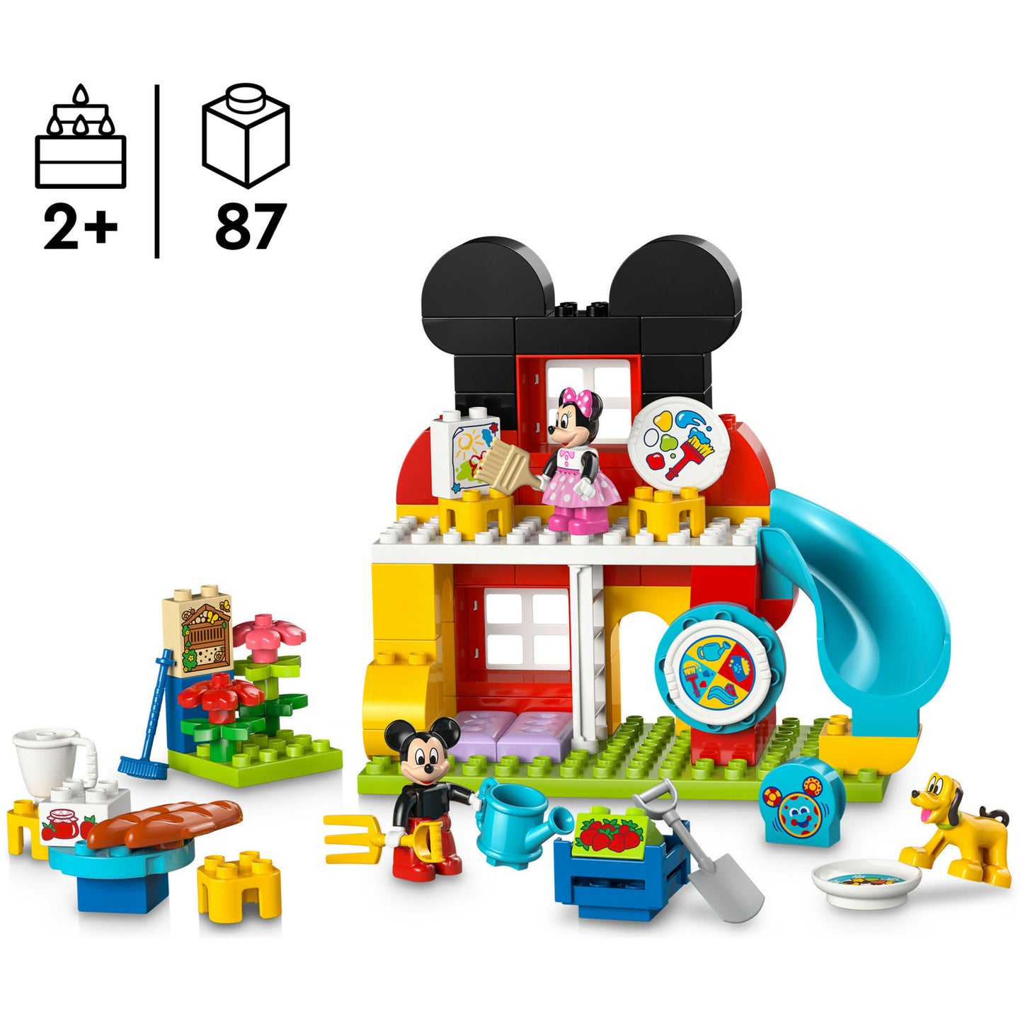 10465 DUPLO Micky Maus Wunderhaus mit Minnie und Pluto, Konstruktionsspielzeug