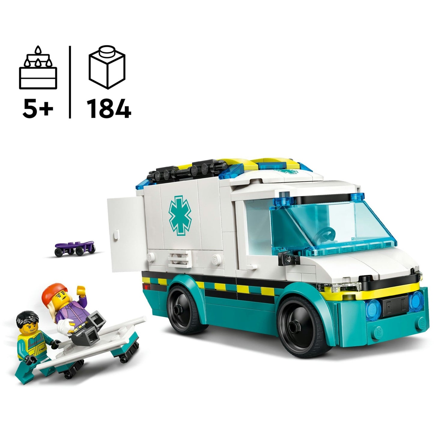 60451 City Rettungswagen, Konstruktionsspielzeug