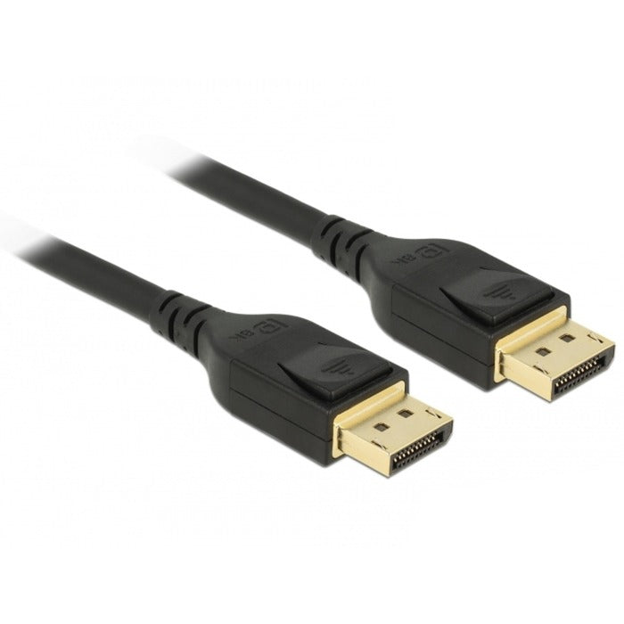 DeLOCK DisplayPort Kabel 8K (schwarz, 3 Meter)