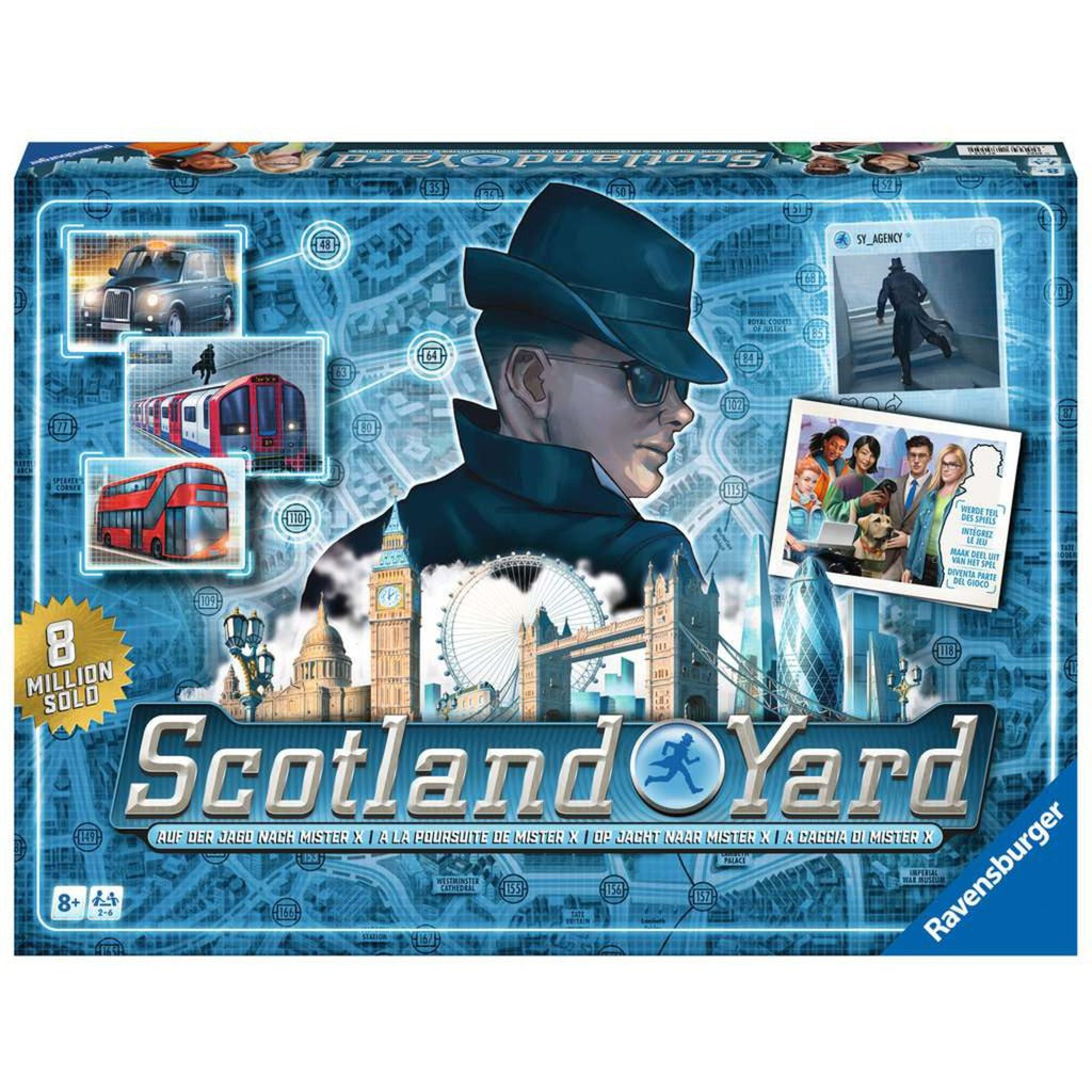 Ravensburger Scotland Yard (neue Auflage), Brettspiel