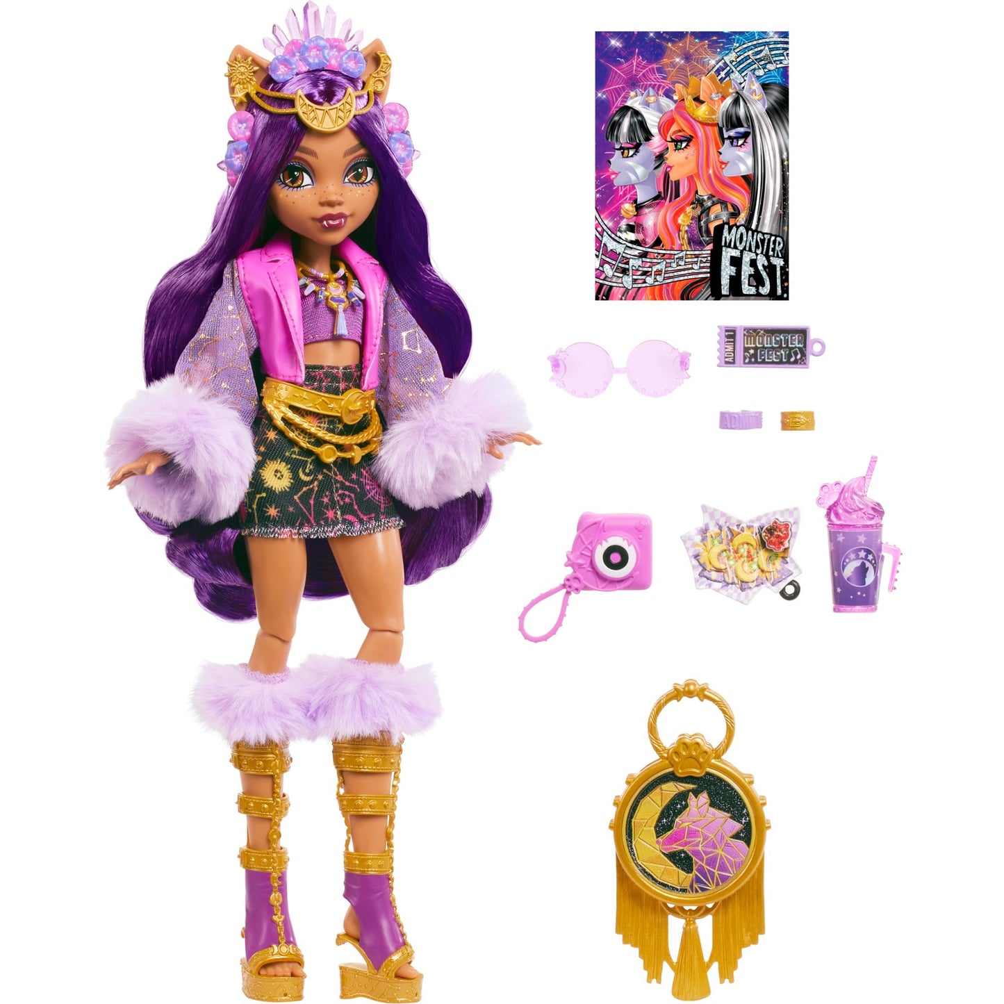 Mattel Monster High Monster Fest Clawdeen Wolf