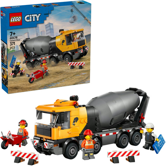 60478 City Betonmischer, Konstruktionsspielzeug