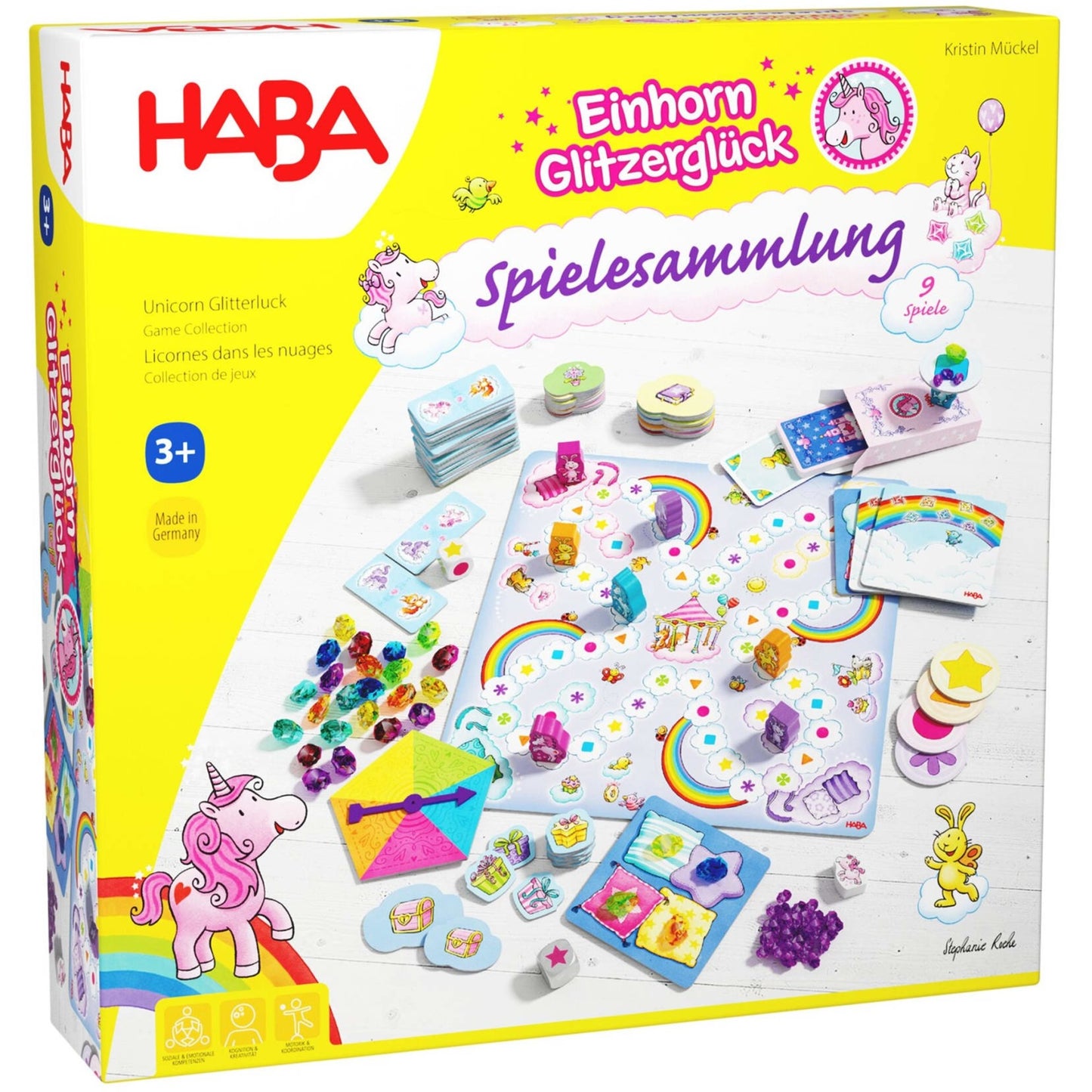 Einhorn Glitzerglück - Spielesammlung, Brettspiel