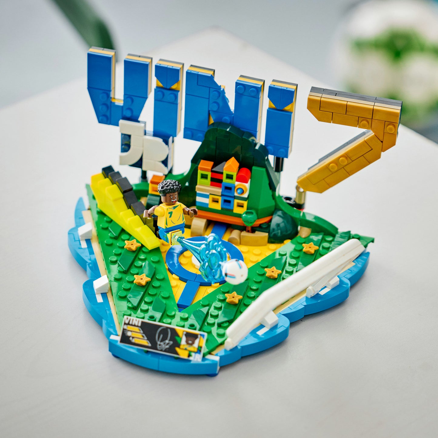 43027 Editions Vini Jr. - Fussball-Highlights, Konstruktionsspielzeug