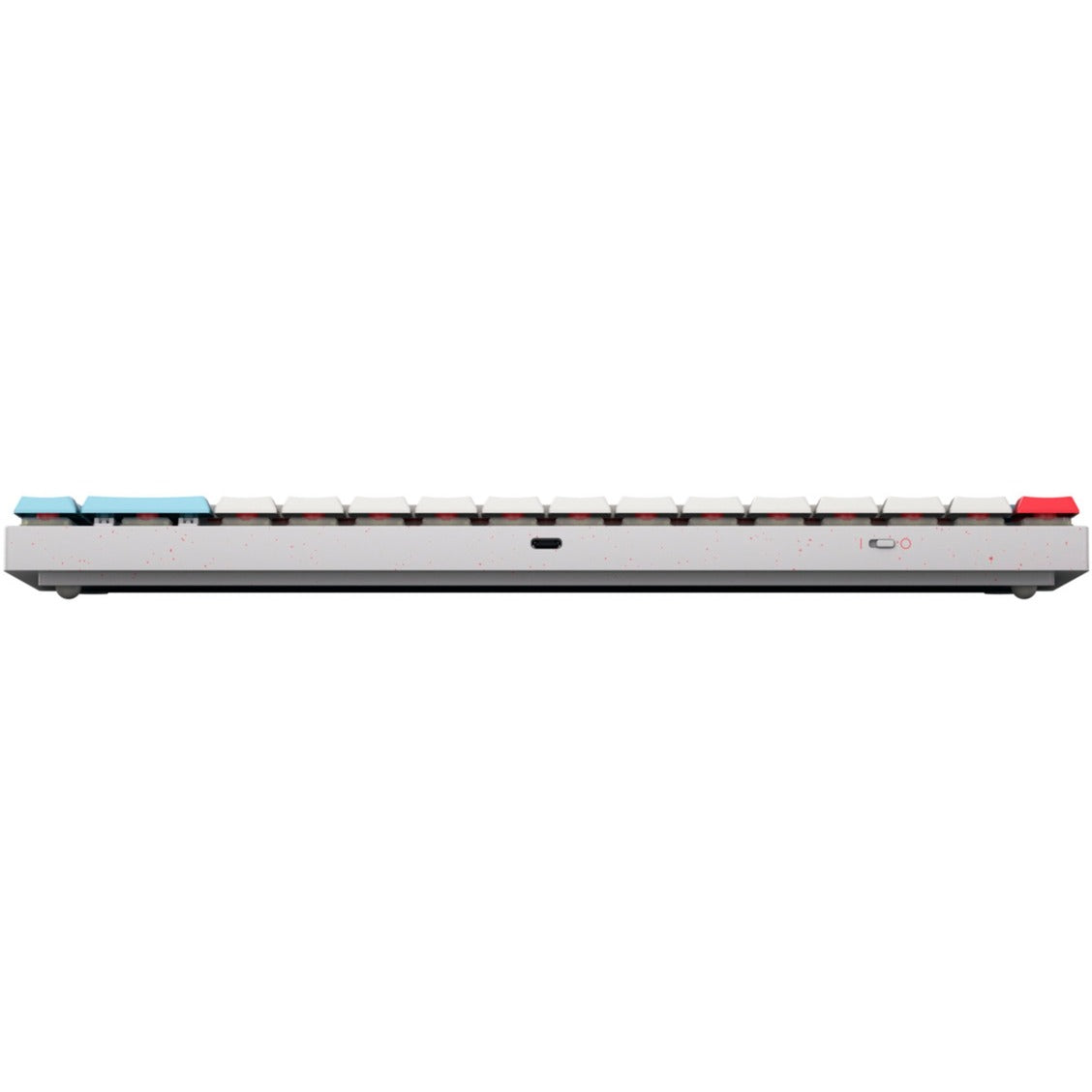 Cherry MX-LP 2.1 Compact Wireless (weiss/mehrfarbig, DE-Layout, Cherry MX Low Profile RGB Speed)