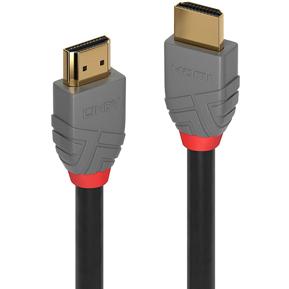 Lindy Standard HDMI Kabel, Anthra Line (schwarz, 10 Meter)