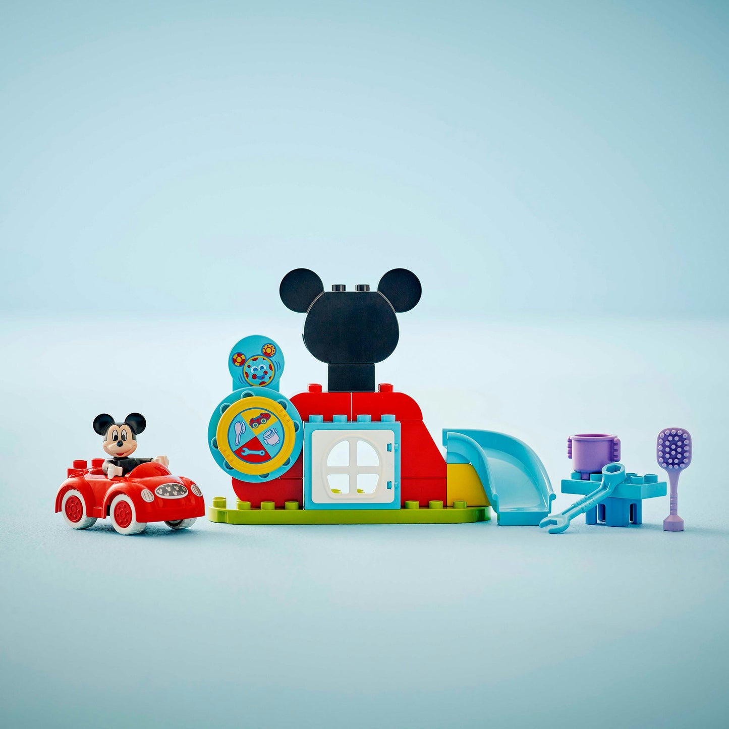 10454 DUPLO Disney Mickys Clubhaus und Auto, Konstruktionsspielzeug