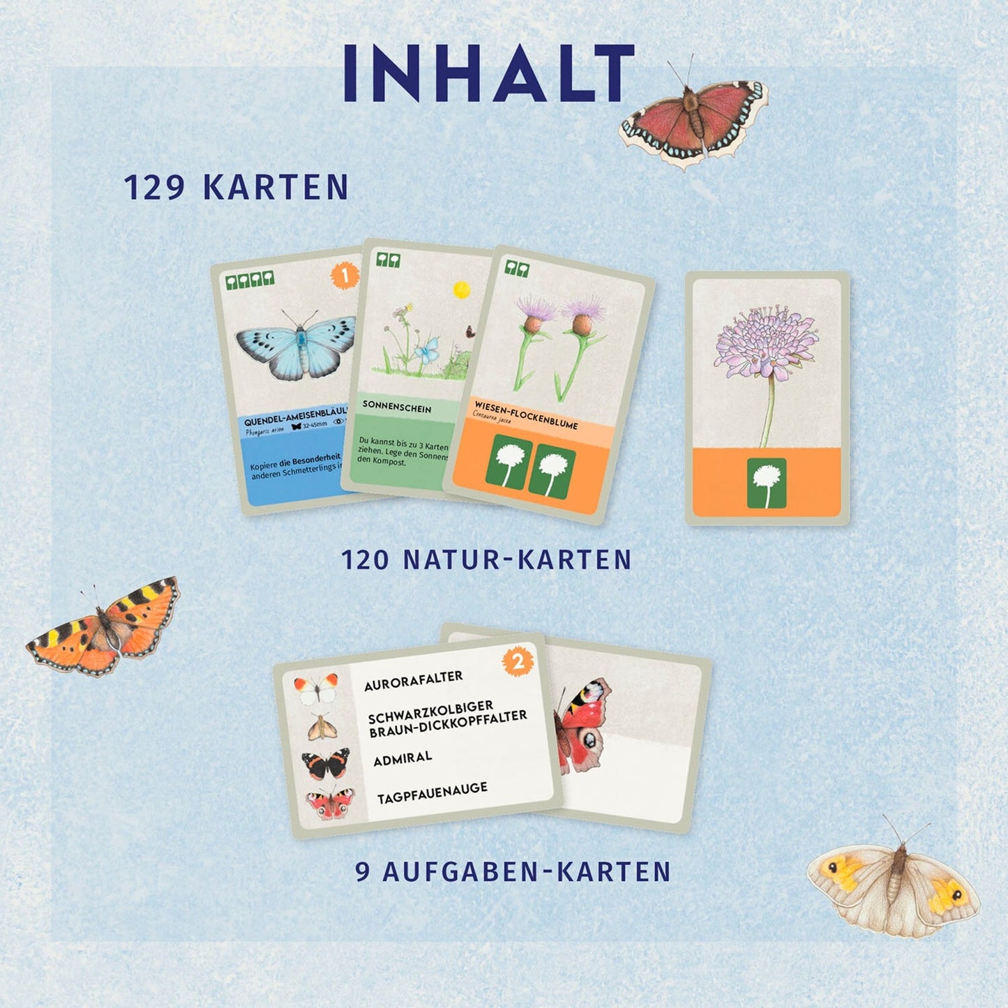 Blütenreich, Kartenspiel