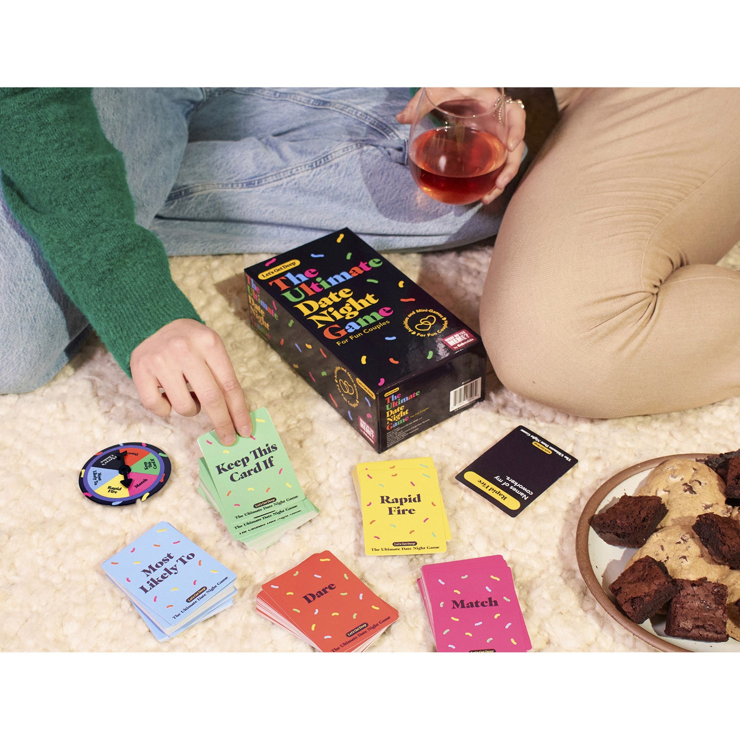 Let's Get Deep - The Ultimate Date Night Game, Kartenspiel