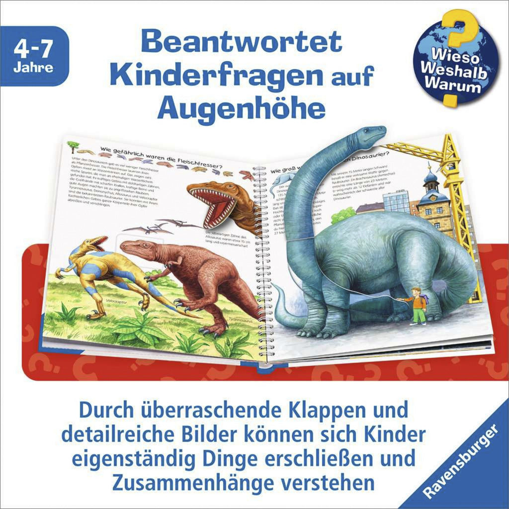 Wieso? Weshalb? Warum? Band 12 - Alles über Dinosaurier, Lernbuch