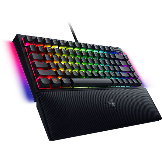 Razer BlackWidow V4 75% (schwarz, US-International-Layout, Razer Orange)