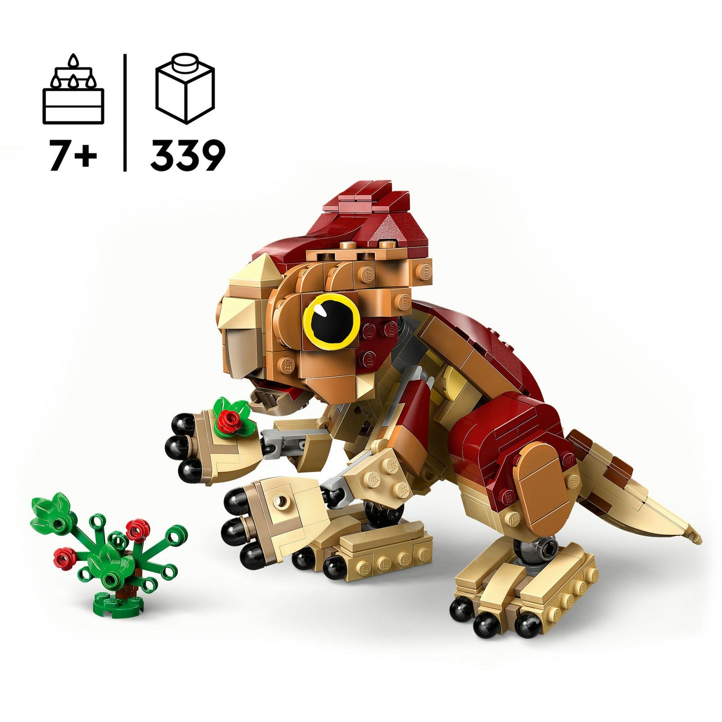 76970 Jurassic World Babydinosaurier Dolores: Aquilops, Konstruktionsspielzeug