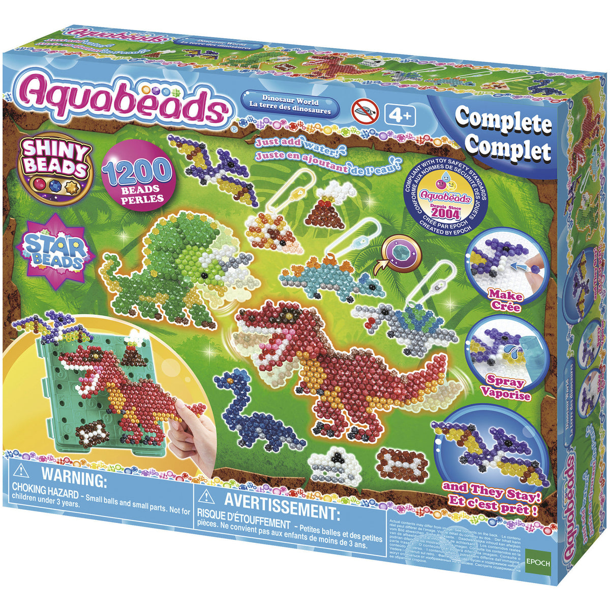 Aquabeads - Dinosaurier Bastelset, Basteln