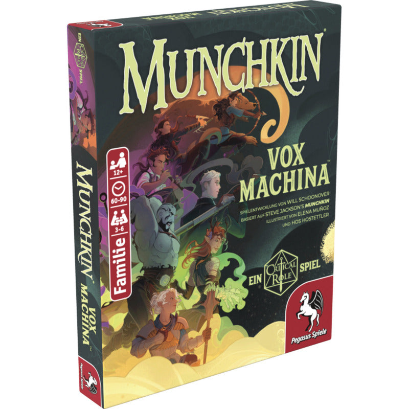 Munchkin Vox Machina, Kartenspiel