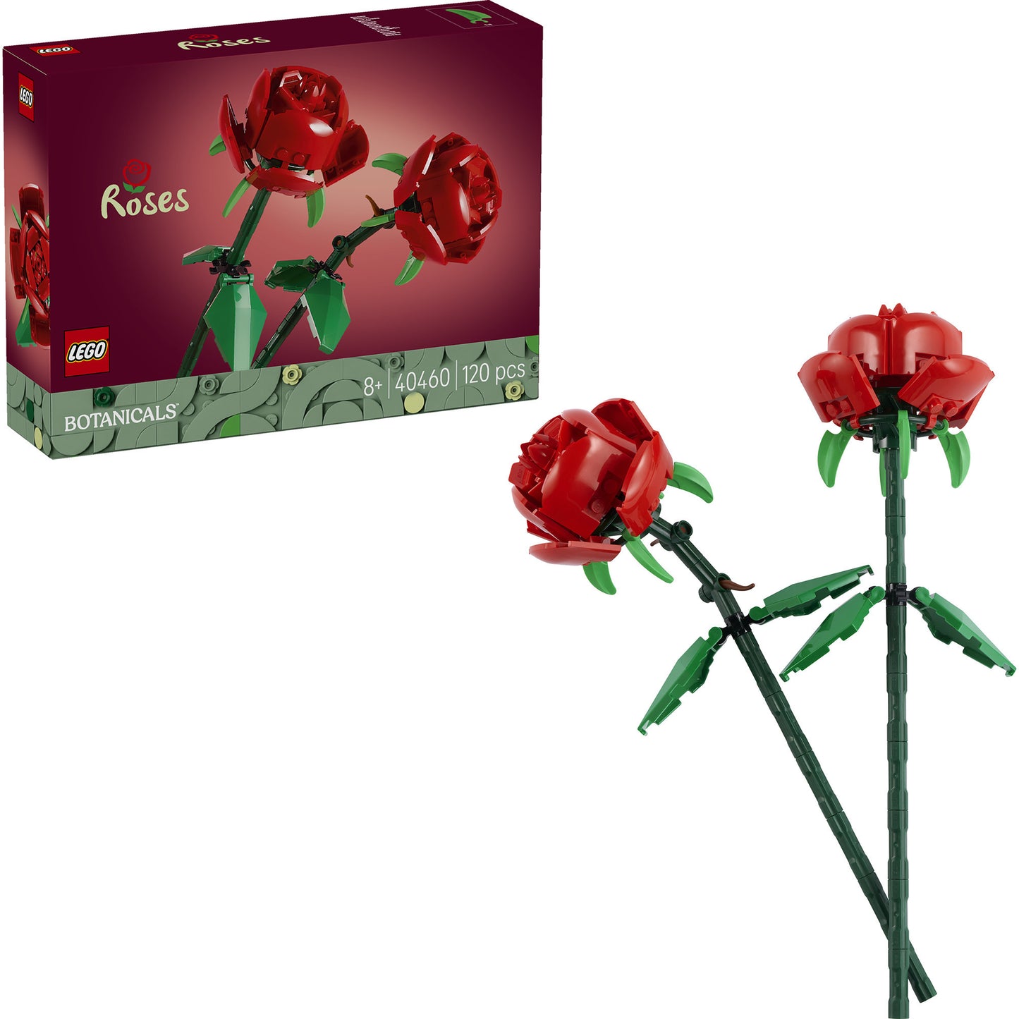 40460 Botanicals Rosen, Konstruktionsspielzeug