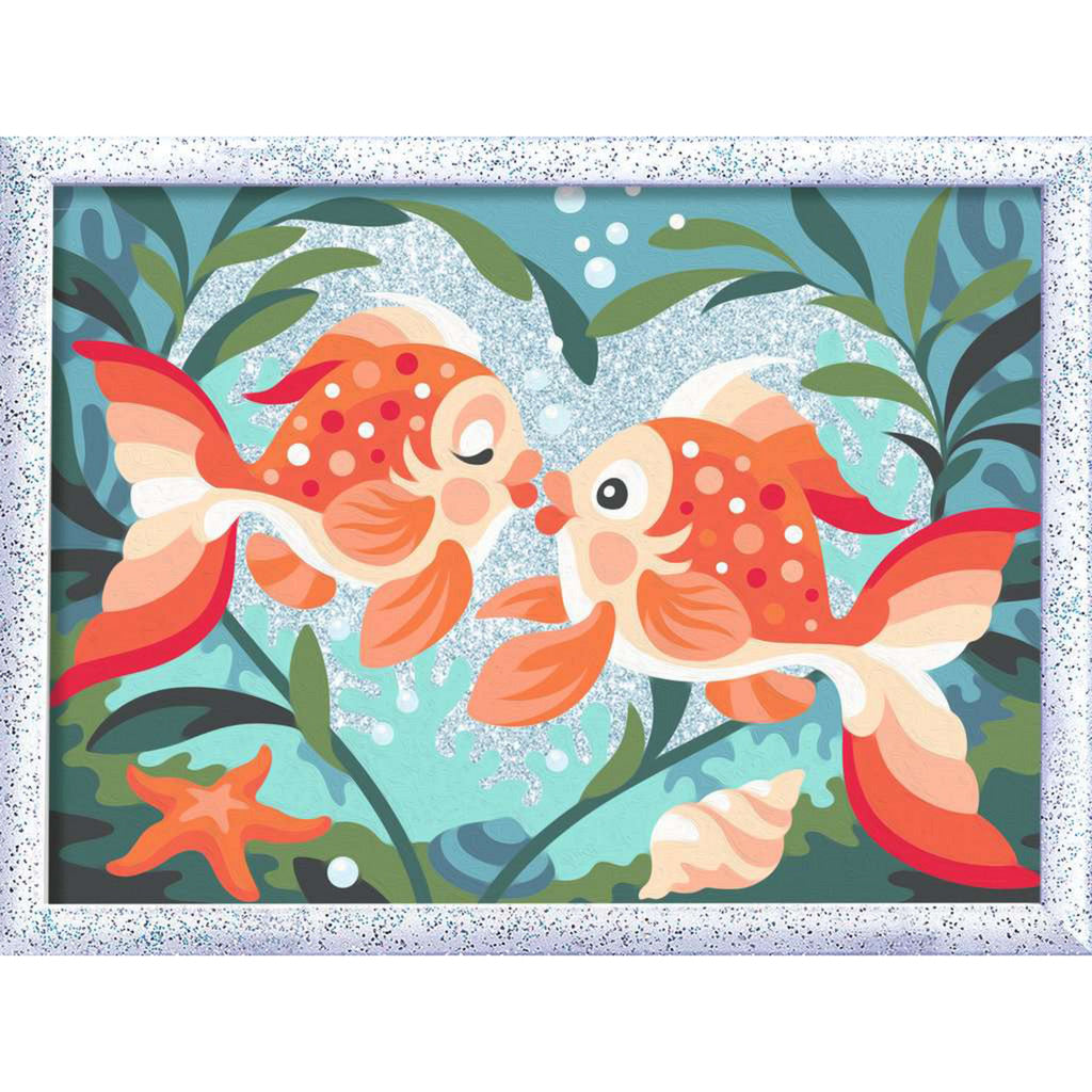CreArt - Verliebte Fische, Malen