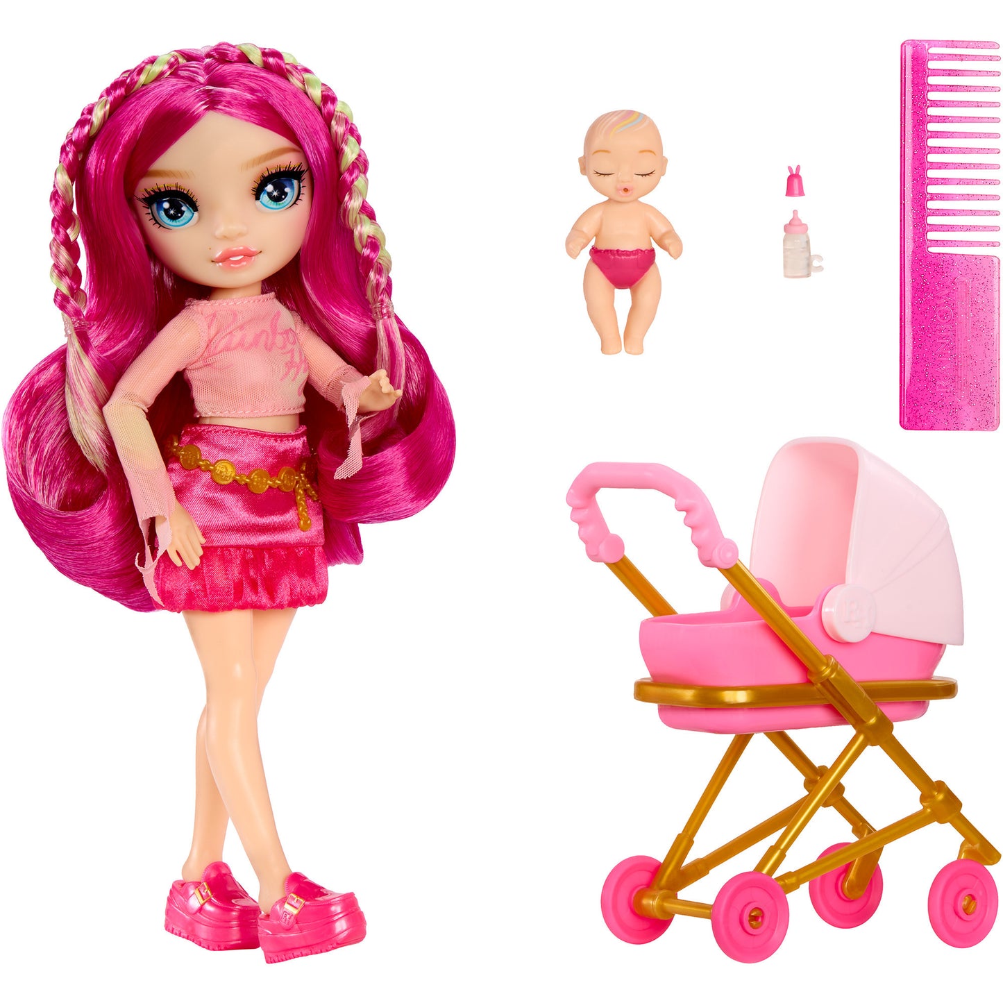 Rainbow High Jr. High Bestie Babysitters - Stella Monroe, Puppe