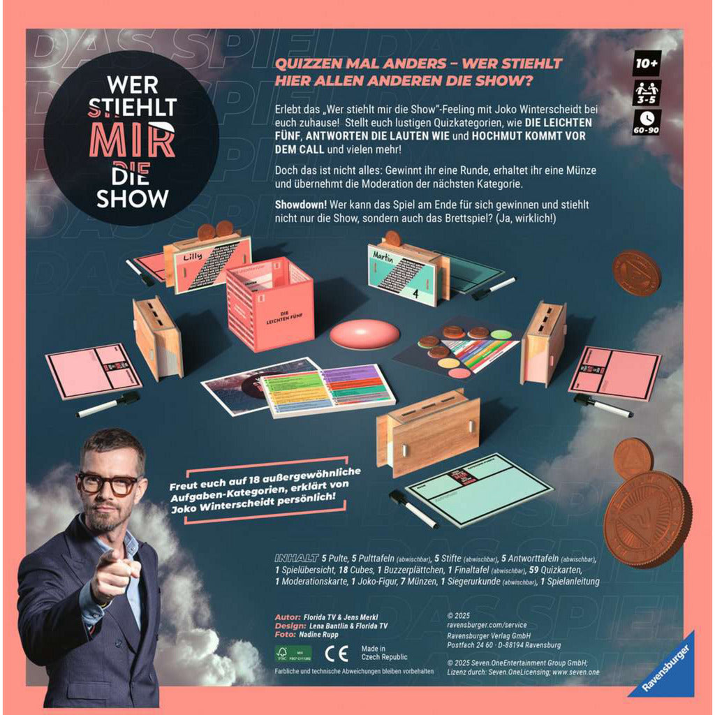 Wer stiehlt mir die Show?, Quizspiel
