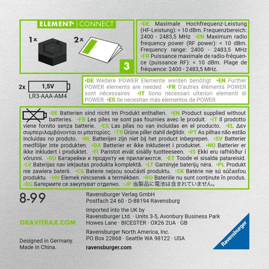 Ravensburger GraviTrax Power Element Connect, Bahn