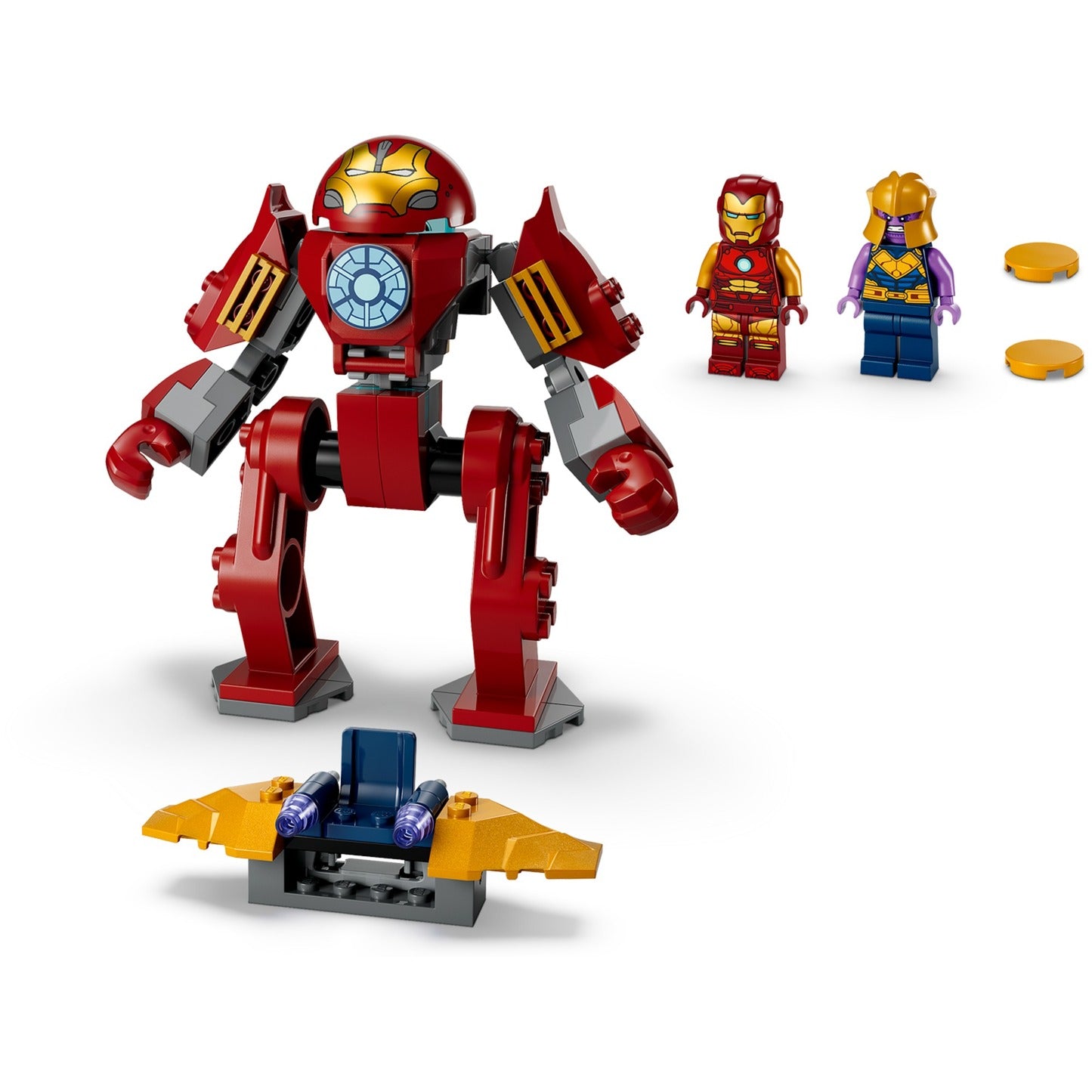 LEGO 76263 Marvel Super Heroes Iron Man Hulkbuster vs. Thanos, Konstruktionsspielzeug