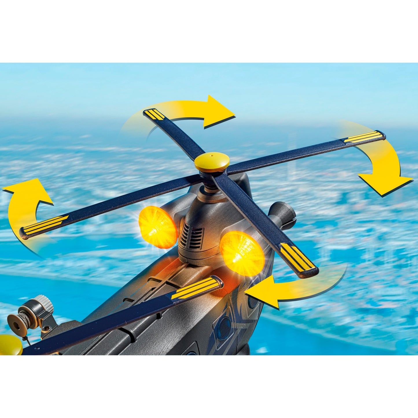 PLAYMOBIL 71149 City Action SWAT-Rettungshelikopter, Konstruktionsspielzeug