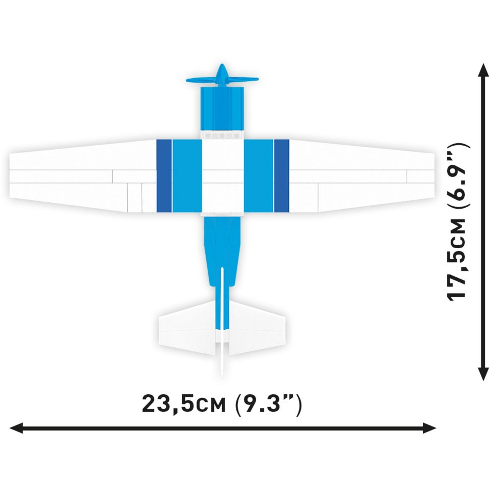 COBI Cessna 172 Skyhawk (weiss/blau)