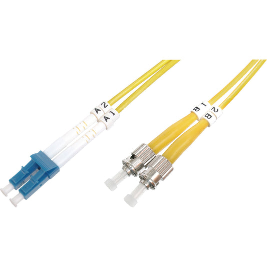 LWL Patchkabel, Duplex, LC > ST Stecker, Singlemode OS2