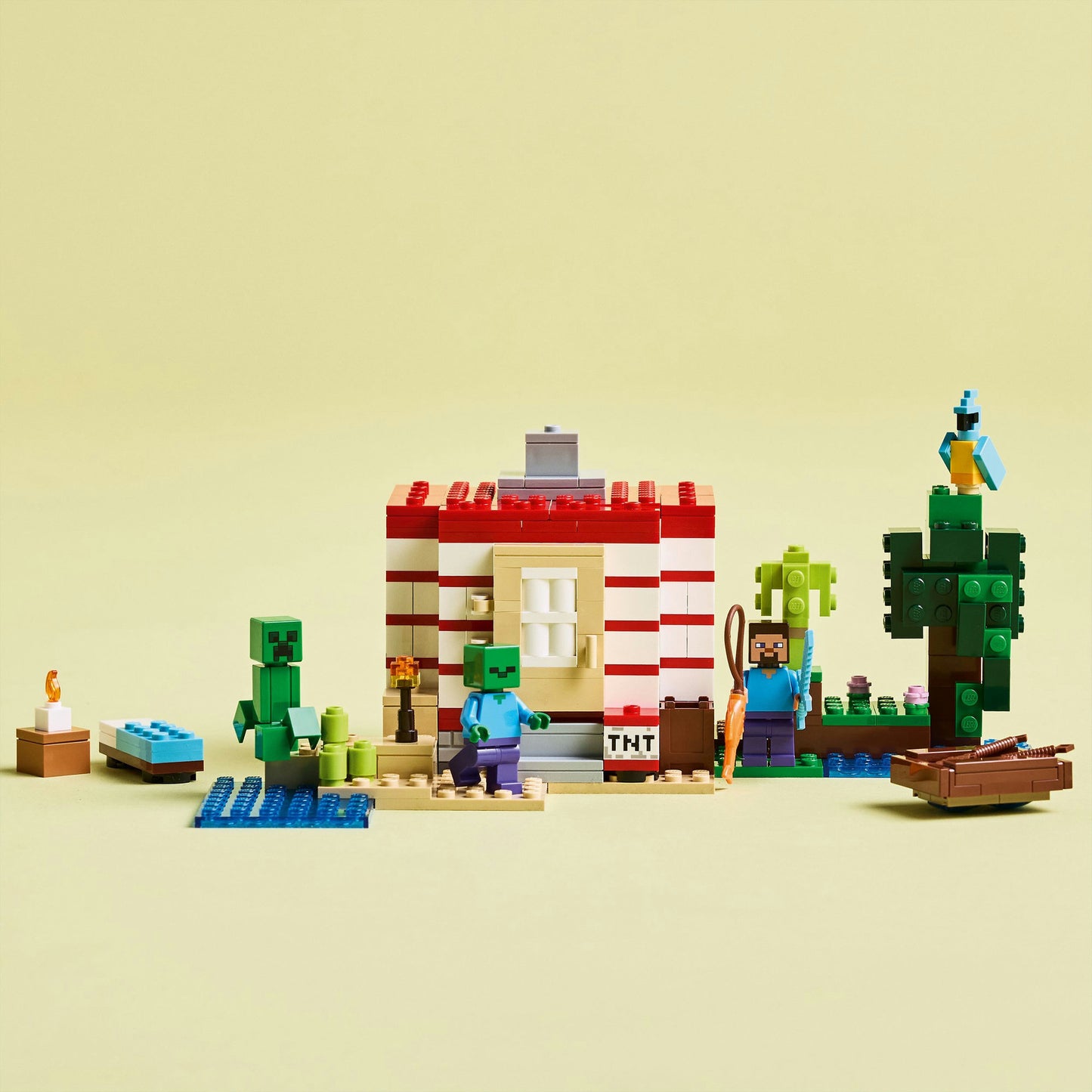 21275 Minecraft Das TNT-Dschungelhaus, Konstruktionsspielzeug