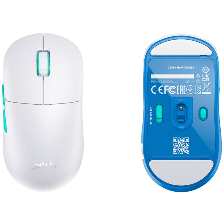 Cherry Xtrfy M8 Wireless (weiss/mint)