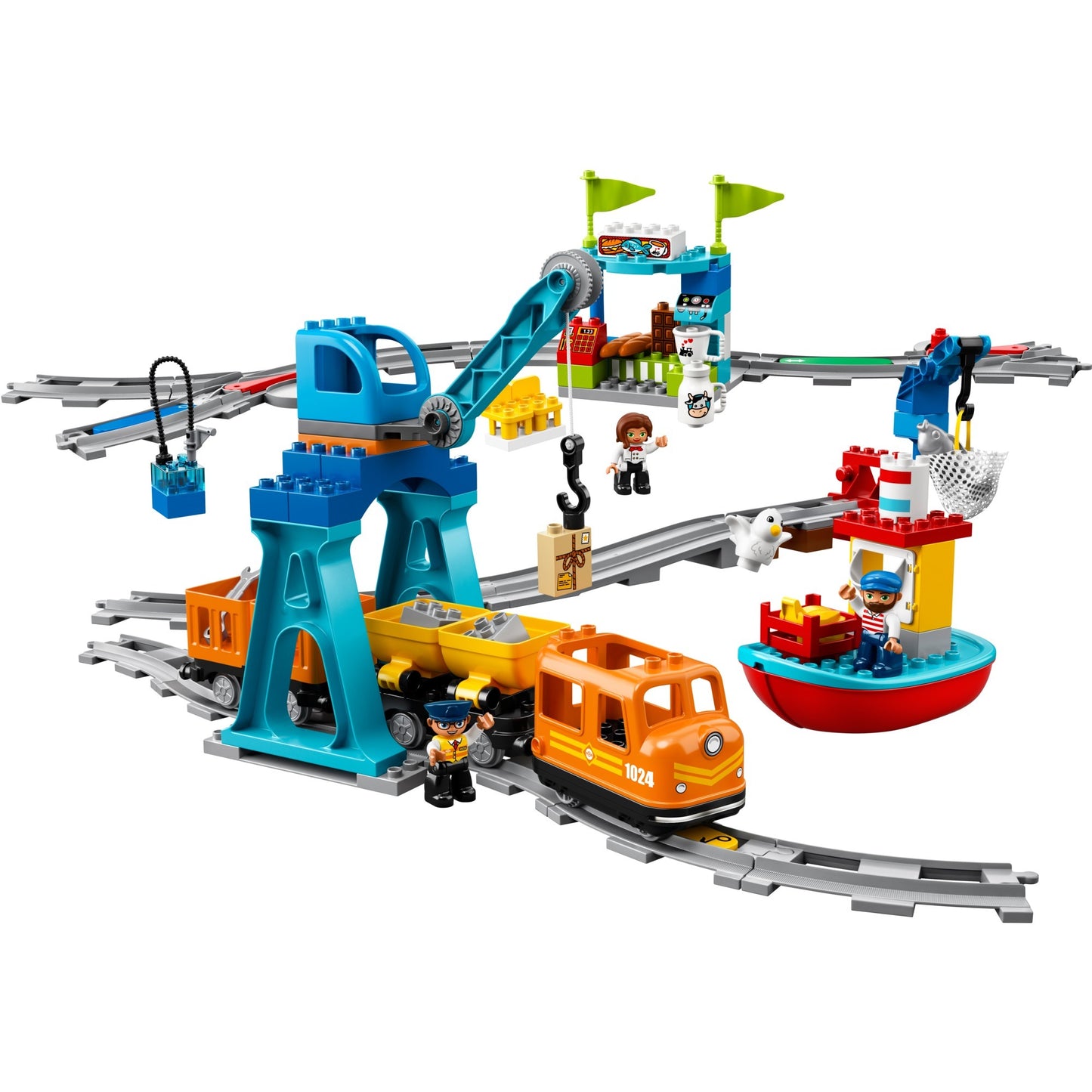 LEGO 10875 DUPLO Güterzug, Konstruktionsspielzeug