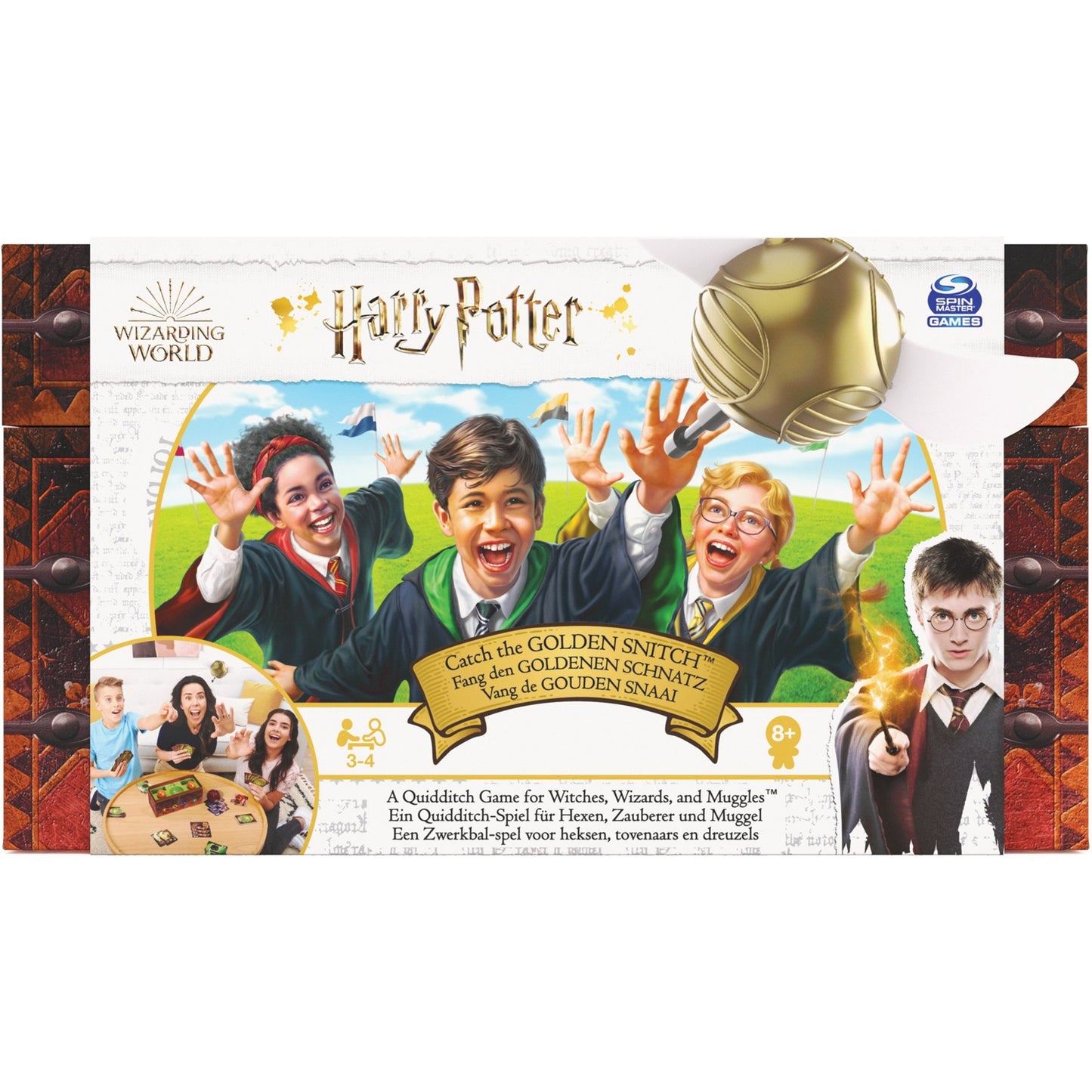 Spin Master Harry Potter - Fang den Goldenen Schnatz, Kartenspiel